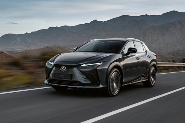 technology, scoop, lexus rz's yoke steering wheel and steer-by-wire delayed to 2025