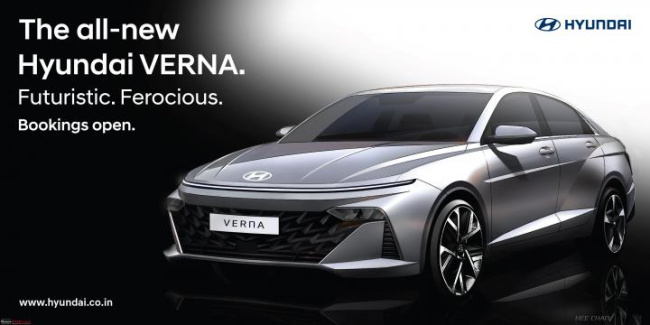 Next-gen Hyundai Verna exterior revealed ahead of launch, Indian, Hyundai, Other, Next-Gen Verna, Hyundai Verna, Verna