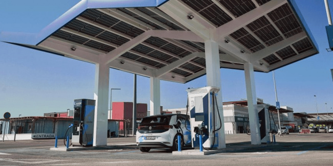charging stations, greece, hydrogen, hydrogen filling station, motor oil, spain, subsidies, eib funds fast-charging network and h2 gas stations in greece & spain