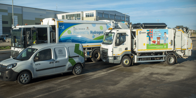 aberdeen, electric trucks, fcev, fuel cell, scotland, ulemco, ulemco to convert aberdeen city utility fleet to hydrogen