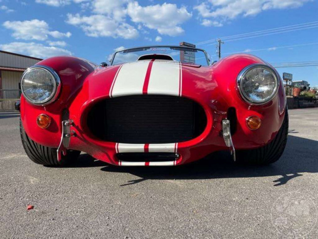 handpicked, sports, american, news, muscle, newsletter, classic, client, modern classic, europe, features, luxury, trucks, celebrity, off-road, exotic, asian, motorcycle, 427-powered 1965 backdraft cobra selling this weekend in stanton, texas