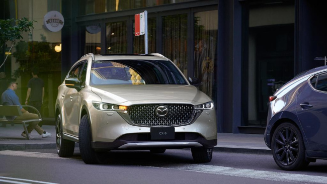 Technology, Motoring, Motoring News, 2023 Mazda CX-8 seven-seat SUV revealed