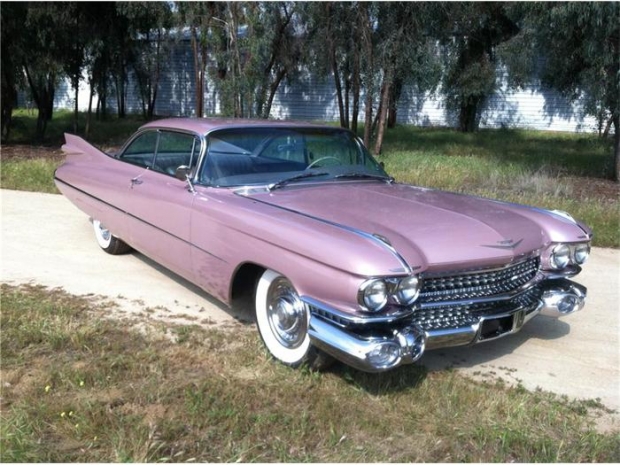 1959 Cadillac Coupe DeVille, 1950s Cars, cadillac, coupe