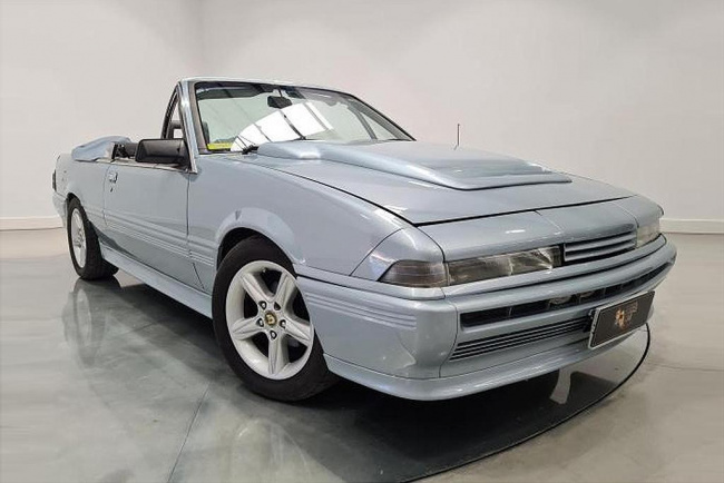holden, commodore, car news, convertible, classic, from the classifieds: 1986 holden vl commodore berlina cabrio