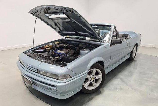 holden, commodore, car news, convertible, classic, from the classifieds: 1986 holden vl commodore berlina cabrio