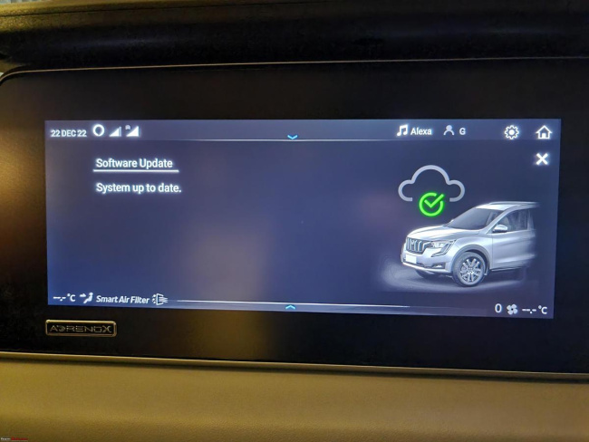 Mahindra replaces faulty Adrenox 'Silver Box' on my XUV700 in warranty, Indian, Member Content, Mahindra XUV700, Adrenox, infotainment, software updatees, Warranty