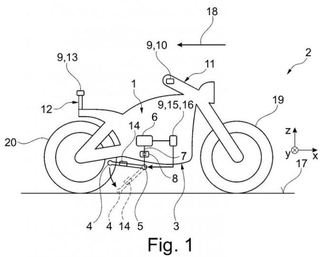BMW working on e-assist centre stand for its big bikes, Indian, 2-Wheels, Other, BMW motorcycles, International, Patent