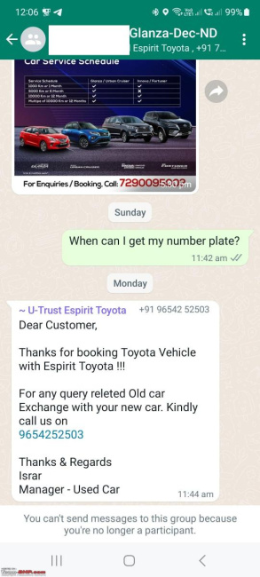My dreadful experience buying a brand new Toyota Glanza, Indian, Toyota, Member Content, Toyota Glanza