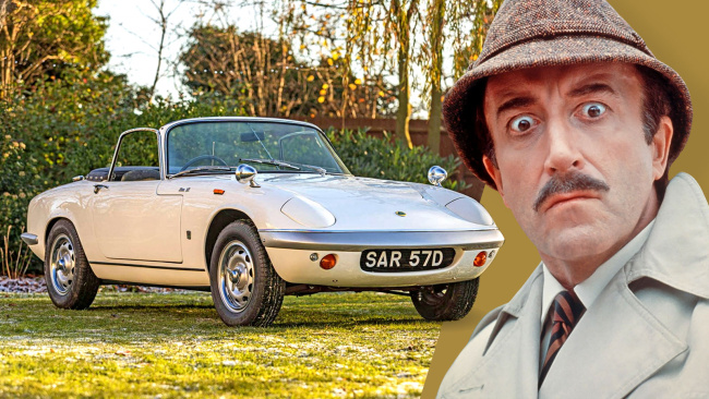 Pink Panther actor Peter Sellers' Lotus goes to auction with an estimate of £120,000