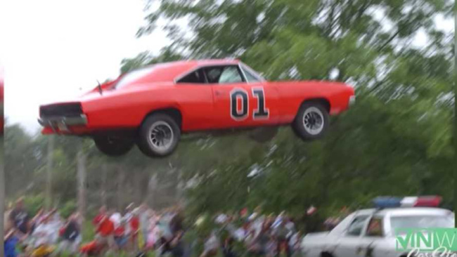 was paying $4.5m for 3 seconds to see the general lee fly?