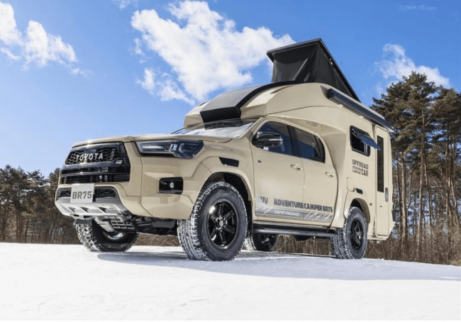 hilux, overlanding, toyota, this toyota hilux micro camper is tougher than shoe leather and looks like a million bucks