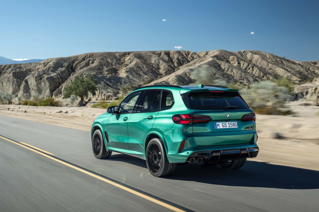 the 2024 bmw x5m and x6m are only available in competition spec