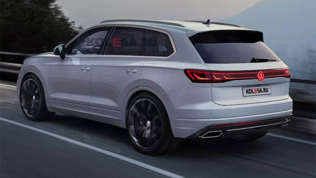 volkswagen touareg, volkswagen touareg 2023, volkswagen news, volkswagen suv range, volkswagen, family cars, is this what the 2024 volkswagen touareg will look like? what we know so far about the updated bmw x5, volvo xc90 rival