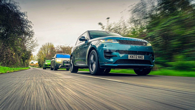 Three-way comparison test: Range Rover Sport vs Porsche Cayenne vs BMW iX review