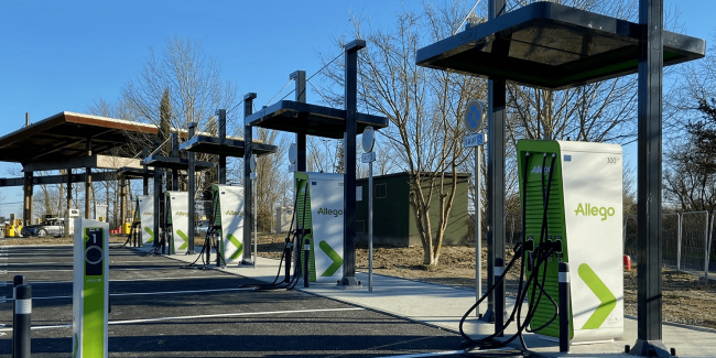 allego, charging stations, france, vinci autoroutes, allego joins the vinci autoroutes network in france