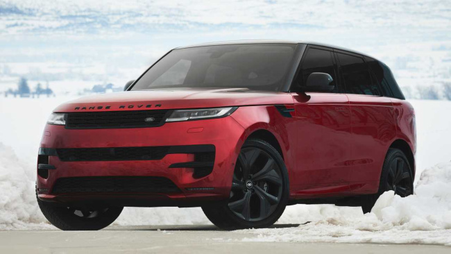 2023 range rover sport deer valley edition is a $166k suv for skiers
