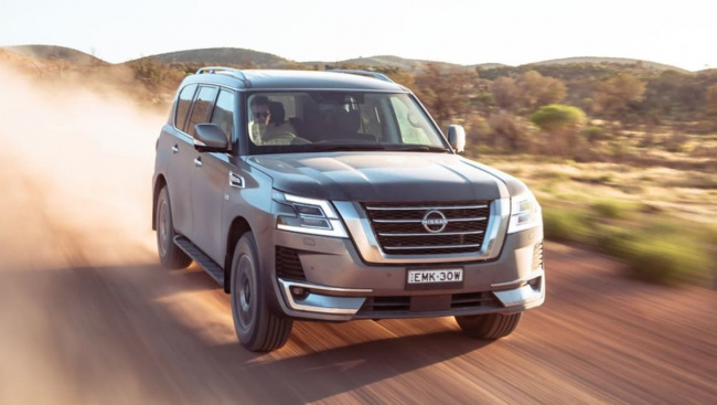 nissan patrol, nissan patrol 2023, nissan news, nissan suv range, industry news, 7 seater, off road, family cars, betting big on bulletproof 2023 nissan patrol: why soaring fuel prices won't sink the toyota landcruiser 300 series rival in australia
