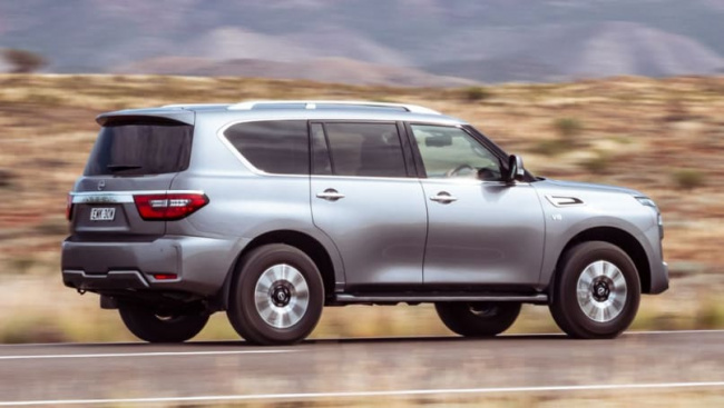 nissan patrol, nissan patrol 2023, nissan news, nissan suv range, industry news, 7 seater, off road, family cars, betting big on bulletproof 2023 nissan patrol: why soaring fuel prices won't sink the toyota landcruiser 300 series rival in australia