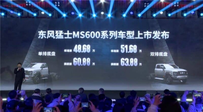 ice, report, dongfeng warrior ms600 launched in china, price starts at 70,800 usd
