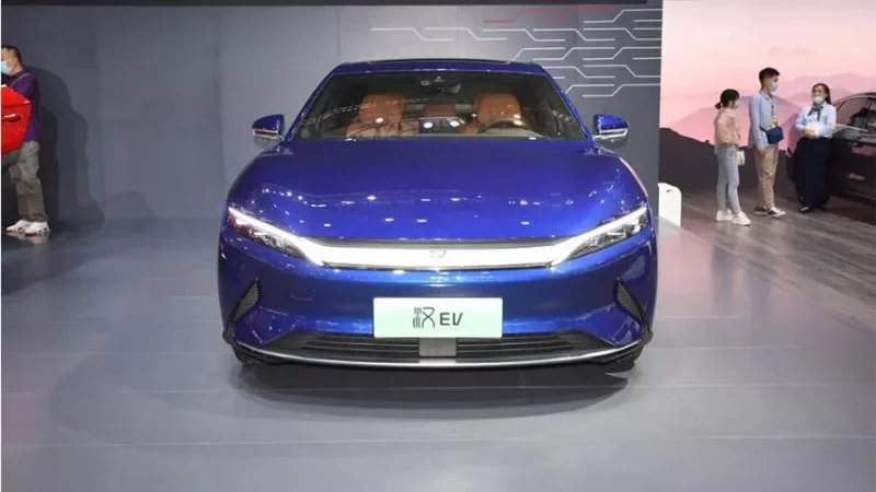 ev, quick news, the 2023 byd han ev is set to be launched in mid-march, starting at 32,600 usd