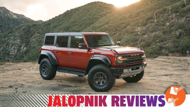 2023 ford bronco raptor review: big tires, big power, big ugly