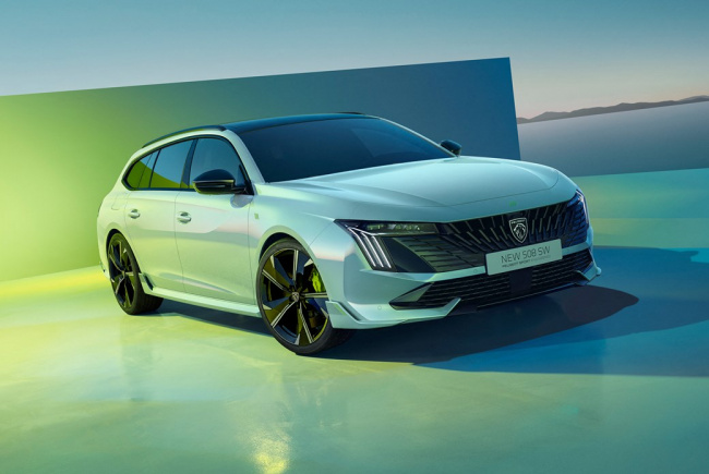 stylish peugeot 508 facelifted for 2023