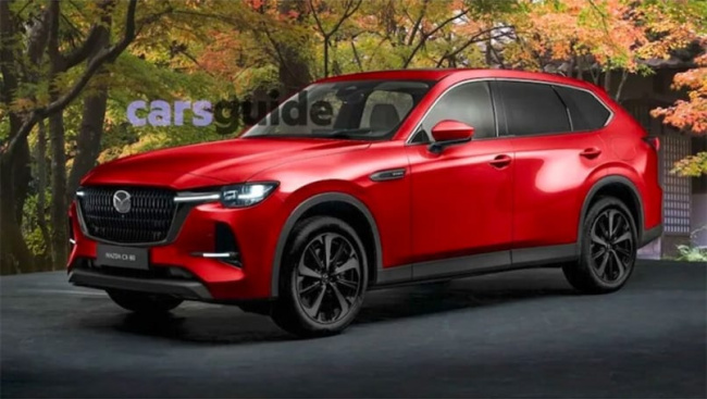 mazda cx-80, mazda cx-90, mazda cx-90 2023, mazda news, mazda suv range, hybrid cars, plug-in hybrid, family cars, prestige & luxury cars, small cars, are you ready for a $110k mazda? why the 2023 mazda cx-90, and the coming cx-70 and cx-80, will push australia's second-favourite car brand to new premium heights