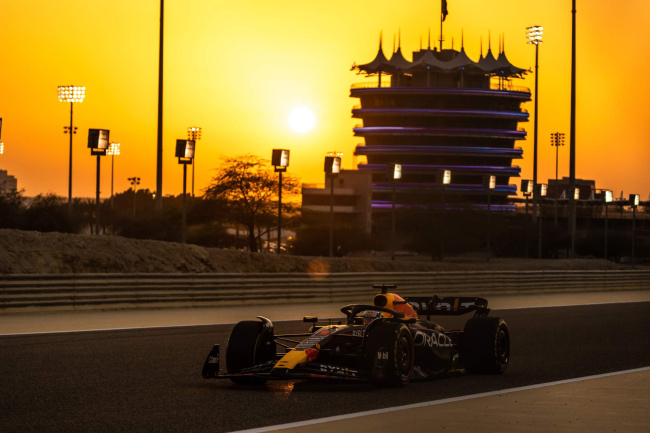 zhou sets new bahrain f1 test benchmark, mercedes breaks down