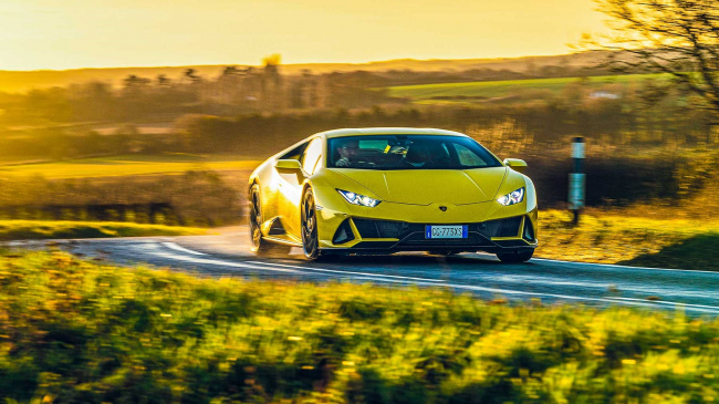Our Lamborghini Huracan costs the thick end of £217,000