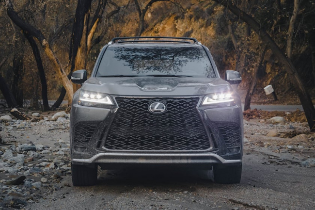 test drive, driven: the 2023 lexus lx 600 f sport is a confusing proposition