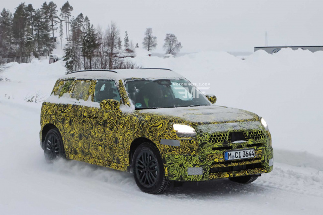 our best look yet at the new, larger 2025 mini countryman