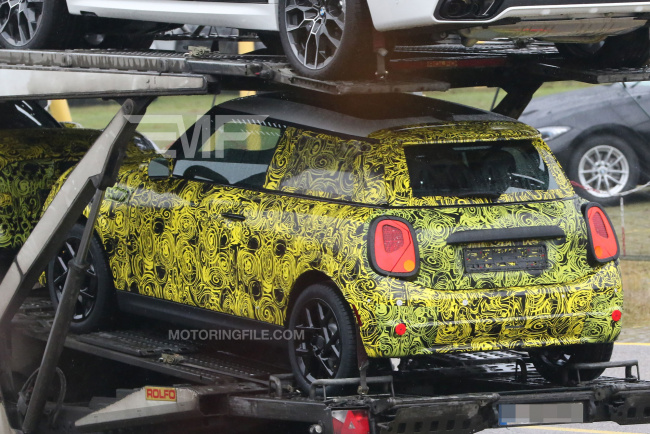 exclusive: first look at the next generation f66 mini cooper