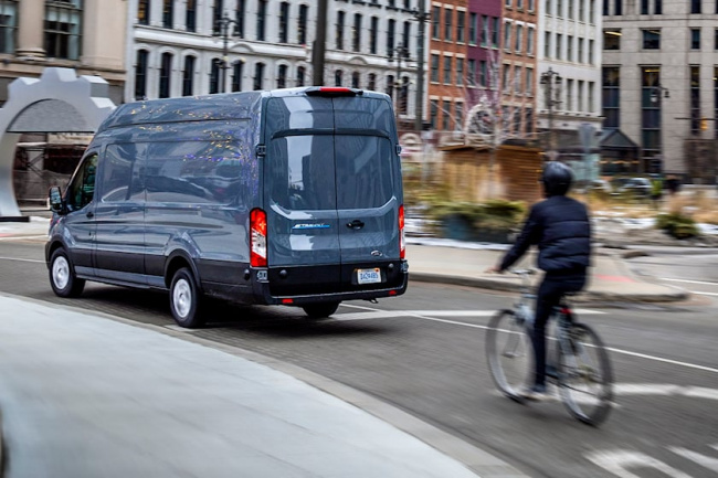 technology, ford adds an important camera feature to transit vans