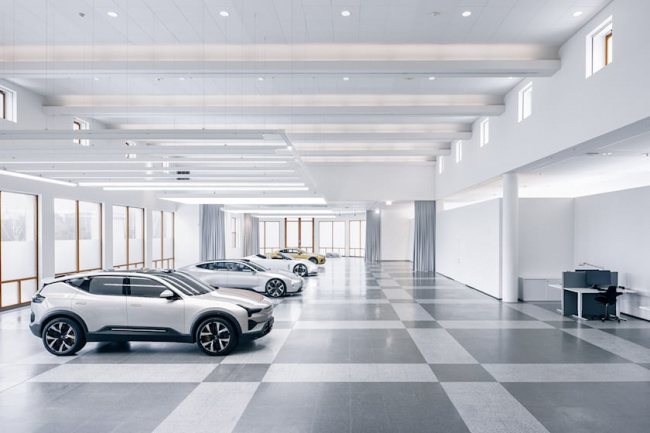 offbeat, industry news, electric vehicles, polestar's new design studio is scandinavian aesthetic at its finest