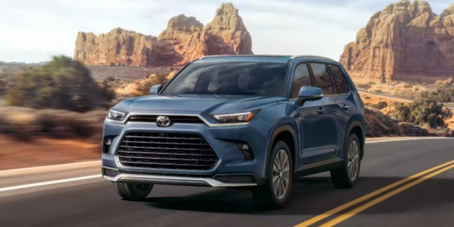 grand highlander, small midsize and large suv models, toyota, new 2024 toyota grand highlander: 6 cool features