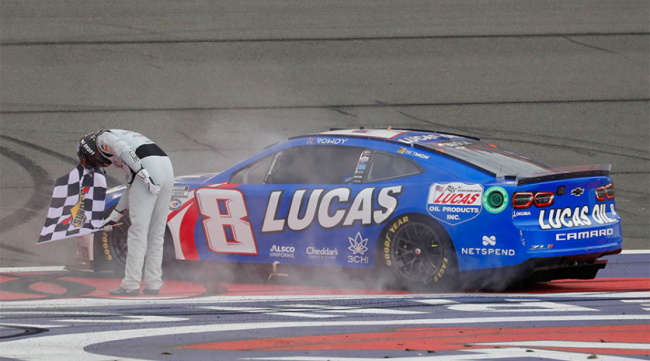 Take A Bow: Busch Wins At Auto Club, First With RCR