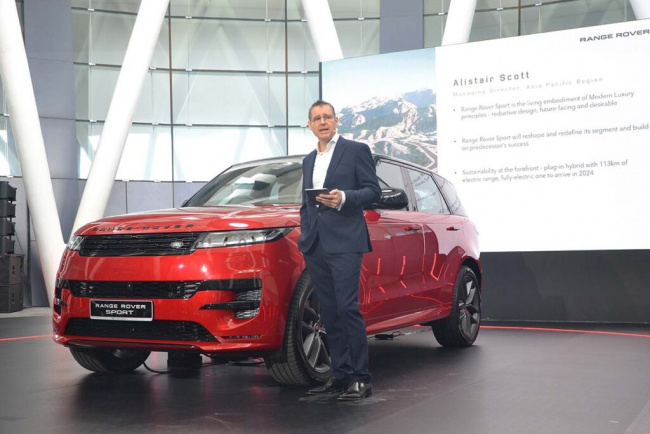managing director of jaguar land rover asia pacific talks about the new range rover sport’s potential for growth 