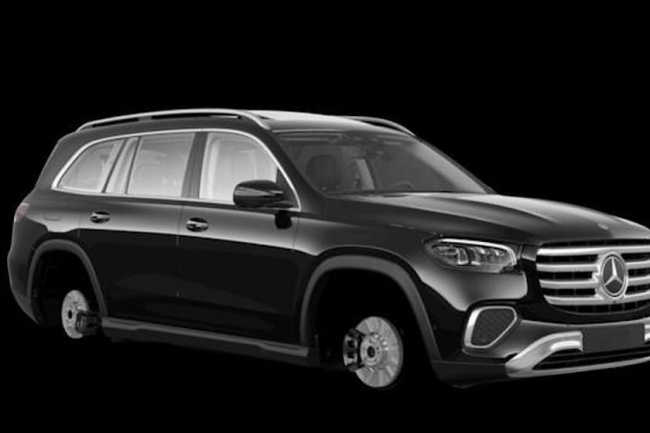 luxury, leaked, 2024 mercedes-benz gls-class 3-row suv leaks early