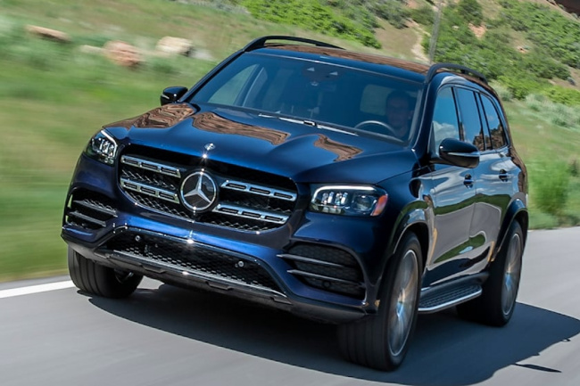 luxury, leaked, 2024 mercedes-benz gls-class 3-row suv leaks early