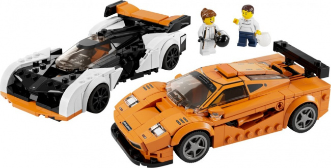 autos mclaren, mclaren and lego introduce first hypercar and supercar mclaren speed champions double pack