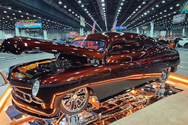 2023 ridler top-hot-rod prize goes to 1950 mercury 'maximus'