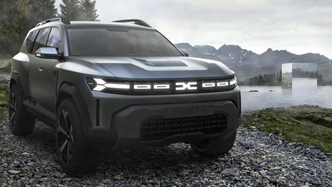 Dacia’s Bigster concept shapes up as a rugged-looking SUV., The Dacia Duster is a cut-price crossover., Technology, Motoring, Motoring News, Renault eyes important new models for Australia