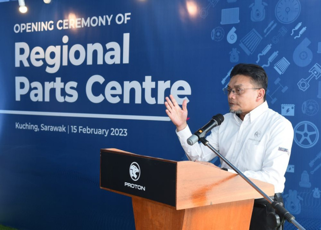 auto news, proton, proton regional part centre, proton regional parts centre sarawak, proton parts sarawak, proton parts centre east malaysia, proton strengthens parts supply in east malaysia with new regional part centre