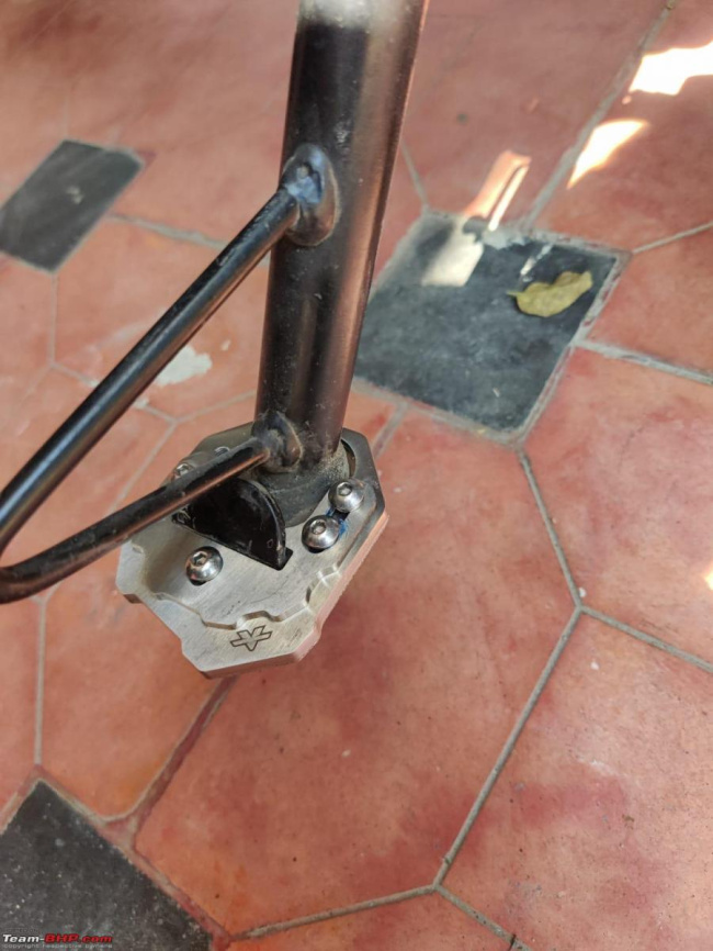 DIY: Installed side stand extender on my 2022 Royal Enfield Himalayan, Indian, Member Content, 2022 Royal Enfield Himalayan, side stand extender, motorcycles
