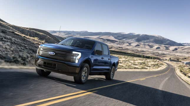the ford f-150 lighting now starts at $61,869 after another price increase