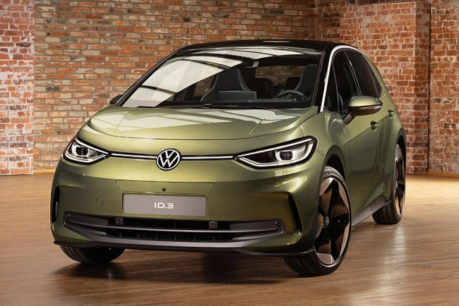 volkswagen, id.3, car news, hatchback, electric cars, family cars, upgraded 2023 volkswagen id.3 revealed