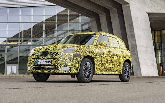 2024 mini countryman previewed, switches to production in germany