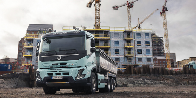 electric trucks, fm electric, fmx electric, volvo trucks, volvo trucks offers more e-trucks for the construction industry