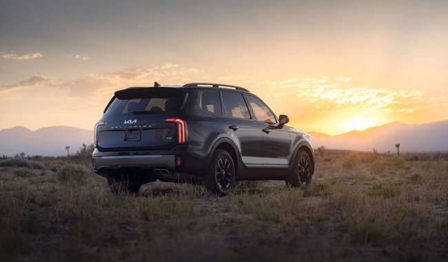 small midsize and large suv models, telluride, the 2023 kia telluride earns iihs top safety pick+ award for the first time