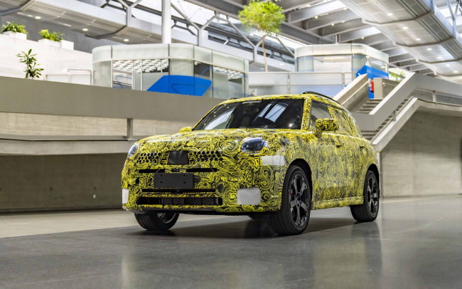 next-gen mini countryman to enter production late in 2023, ev model included